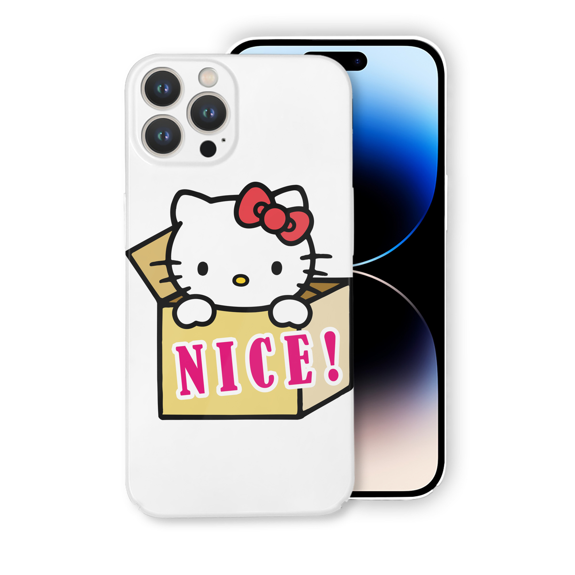 （画像用） Hello Kitty ハローキティ 【iPhone 14シリーズ対応】ハードケース